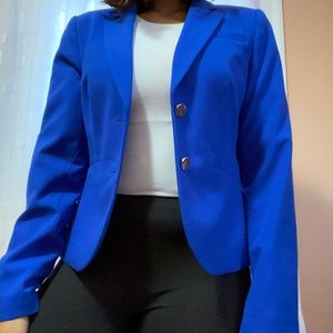 Calvin Klein Electric Blue Blazer NWOT
